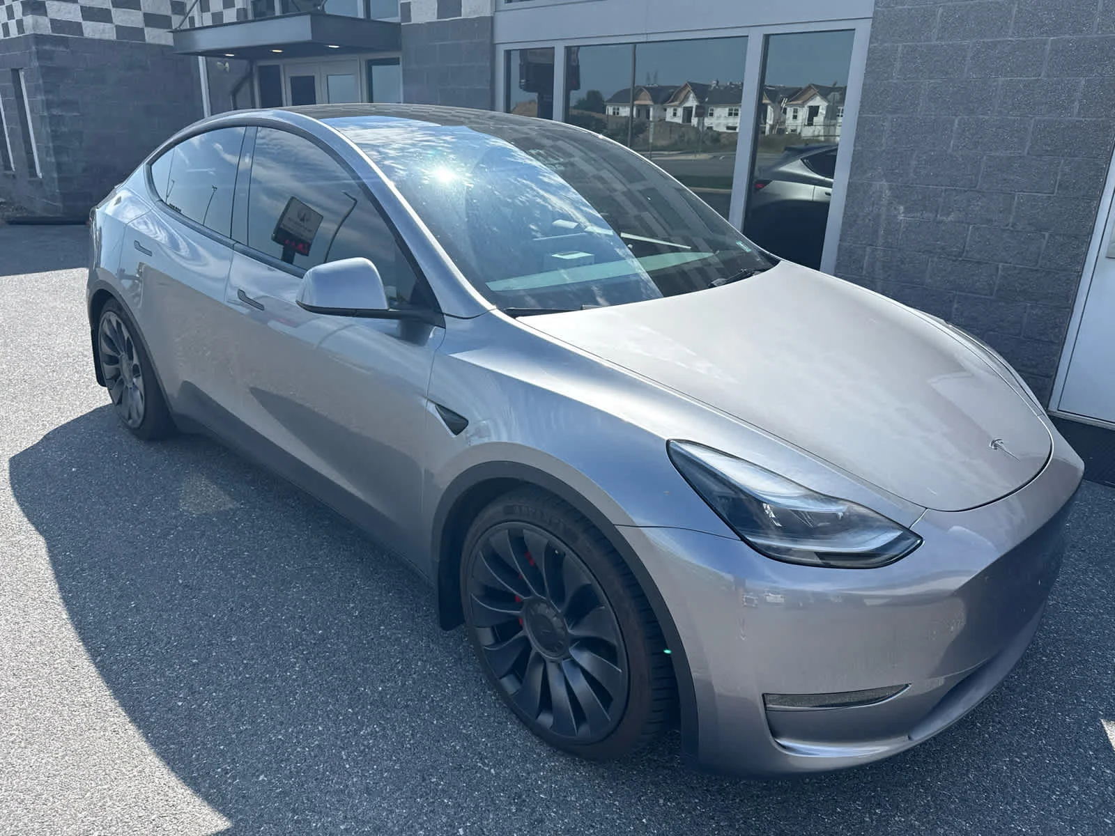 Used 2025 Stealth Grey Tesla Performance image 2