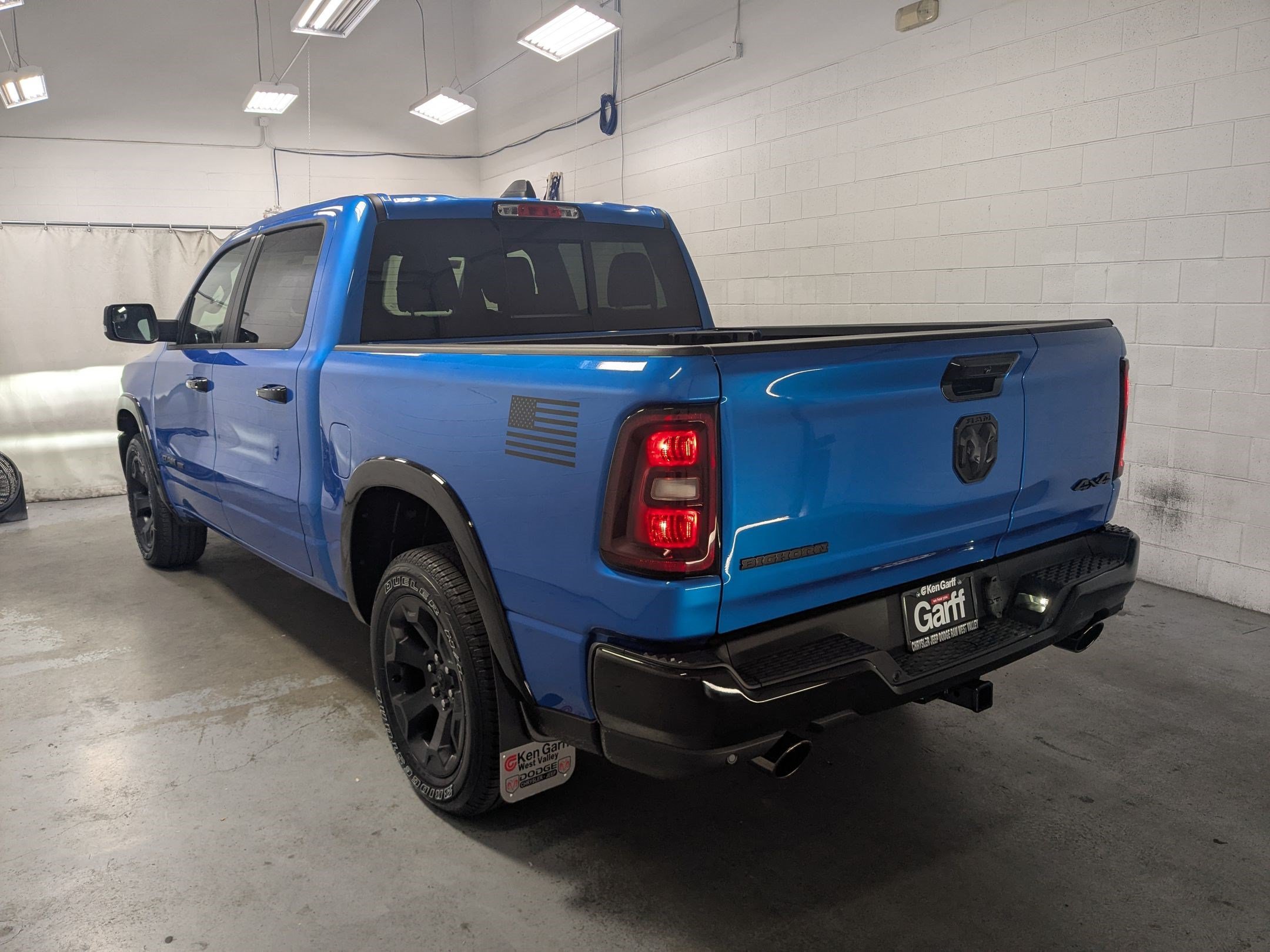 New 2026 Hydro Blue Pearlcoat RAM Big Horn image 7