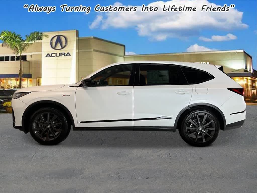 New 2026 Platinum White Pearl Acura w/A-Spec Package image 2