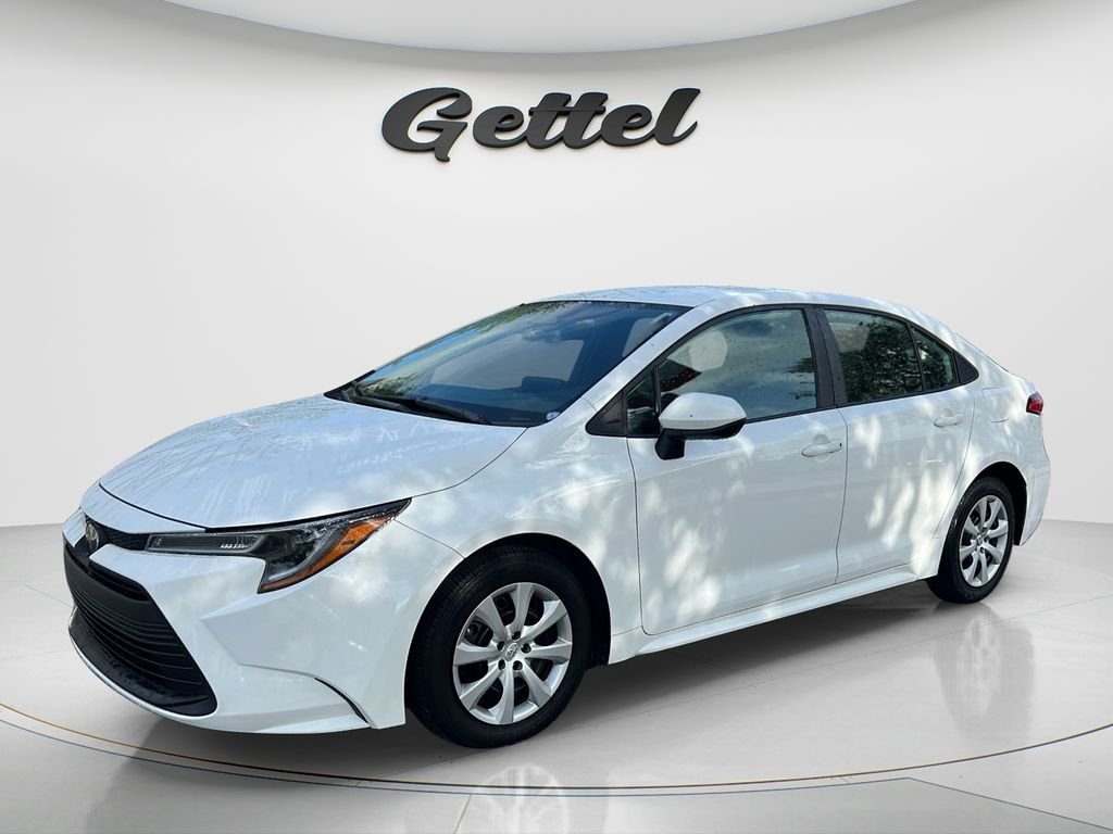 Certified Used 2024 White Toyota LE image 1