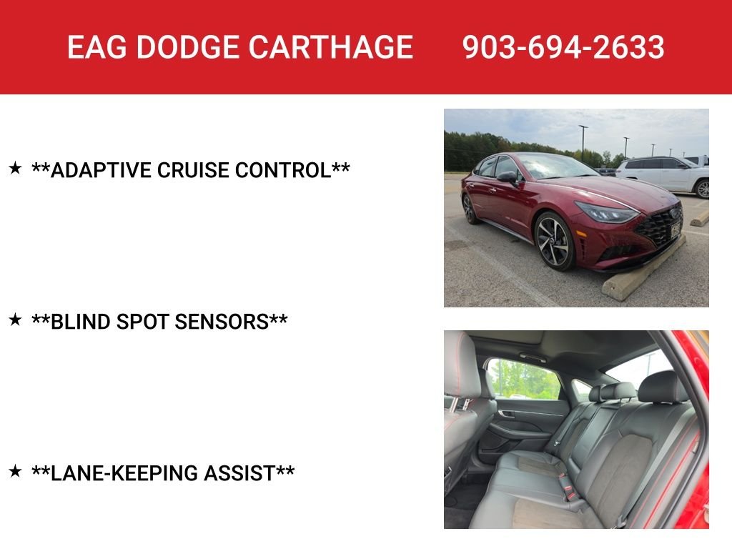 Used 2023 Red Hyundai SEL Plus image 8