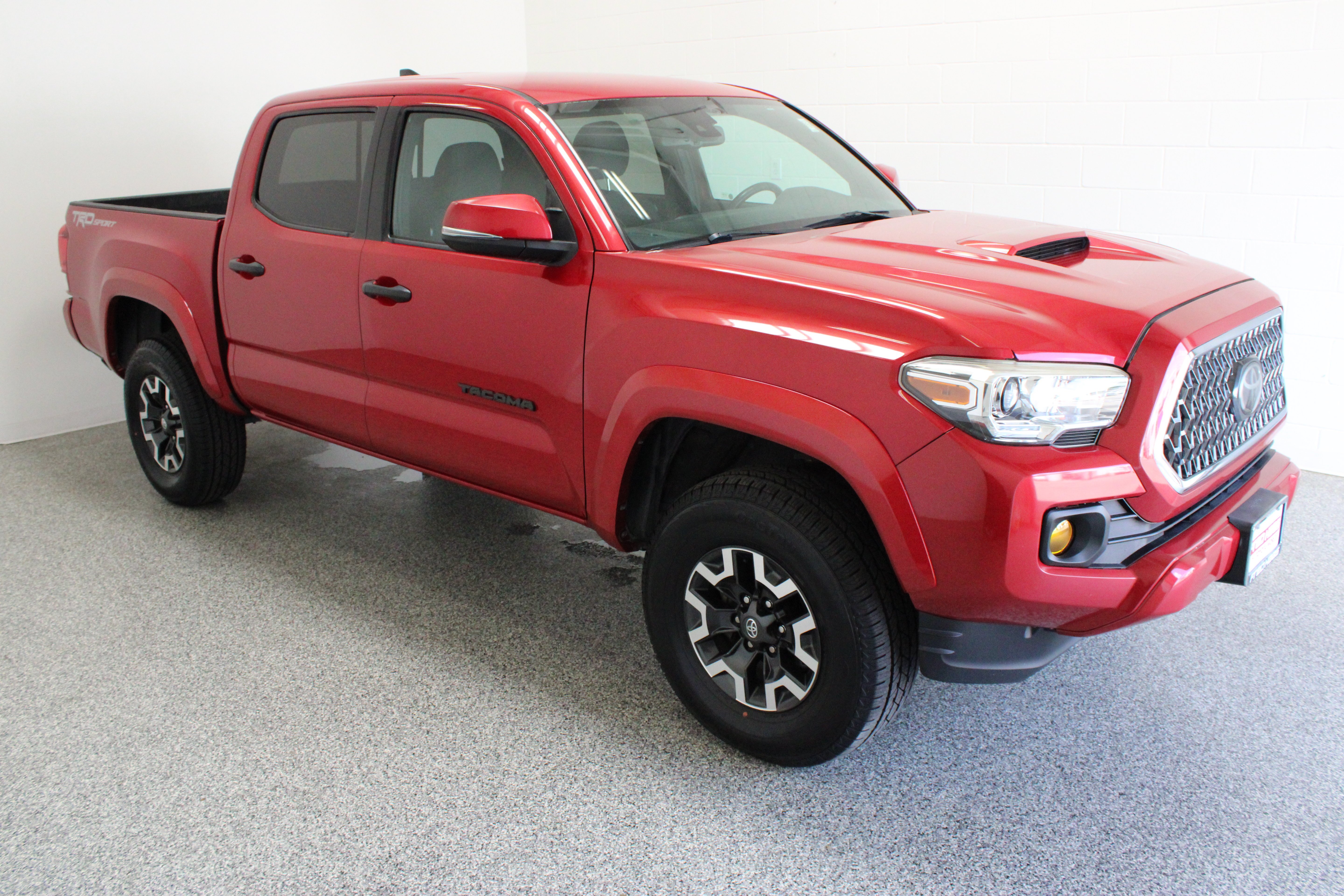 Used 2019 red Toyota TRD Sport image 4