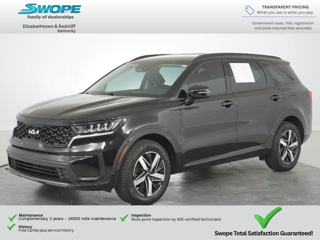 Used 2022 EBONY BLACK Kia S image 7