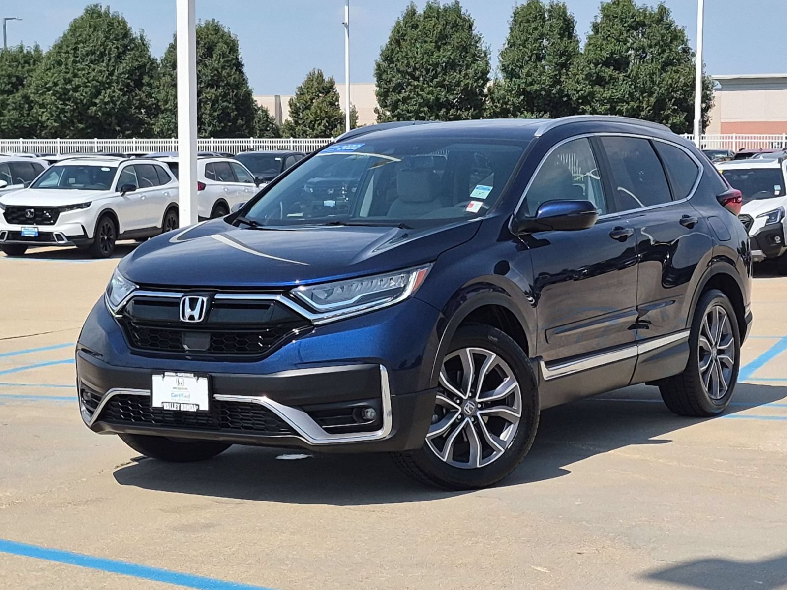 Certified Used 2022 Blue Honda Touring image 2