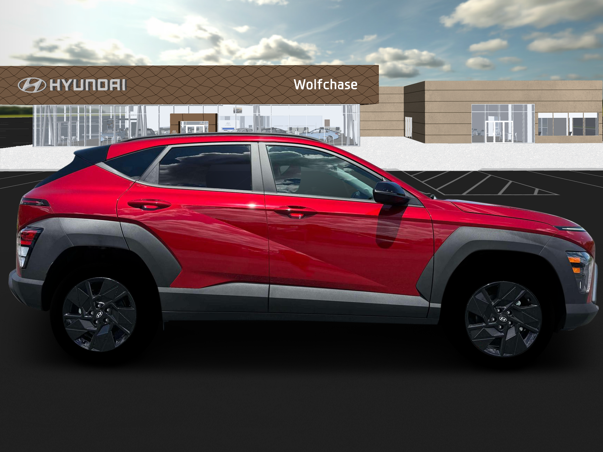 New 2026 Red Hyundai SEL Sport FWD image 9