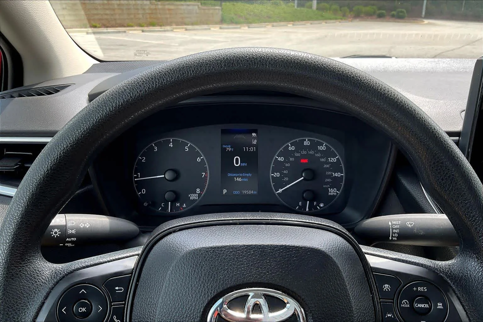 Used 2023 Ruby Flare Pearl Toyota LE image 25