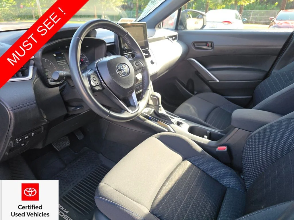 Used 2025 Silver Toyota Hybrid SE image 26