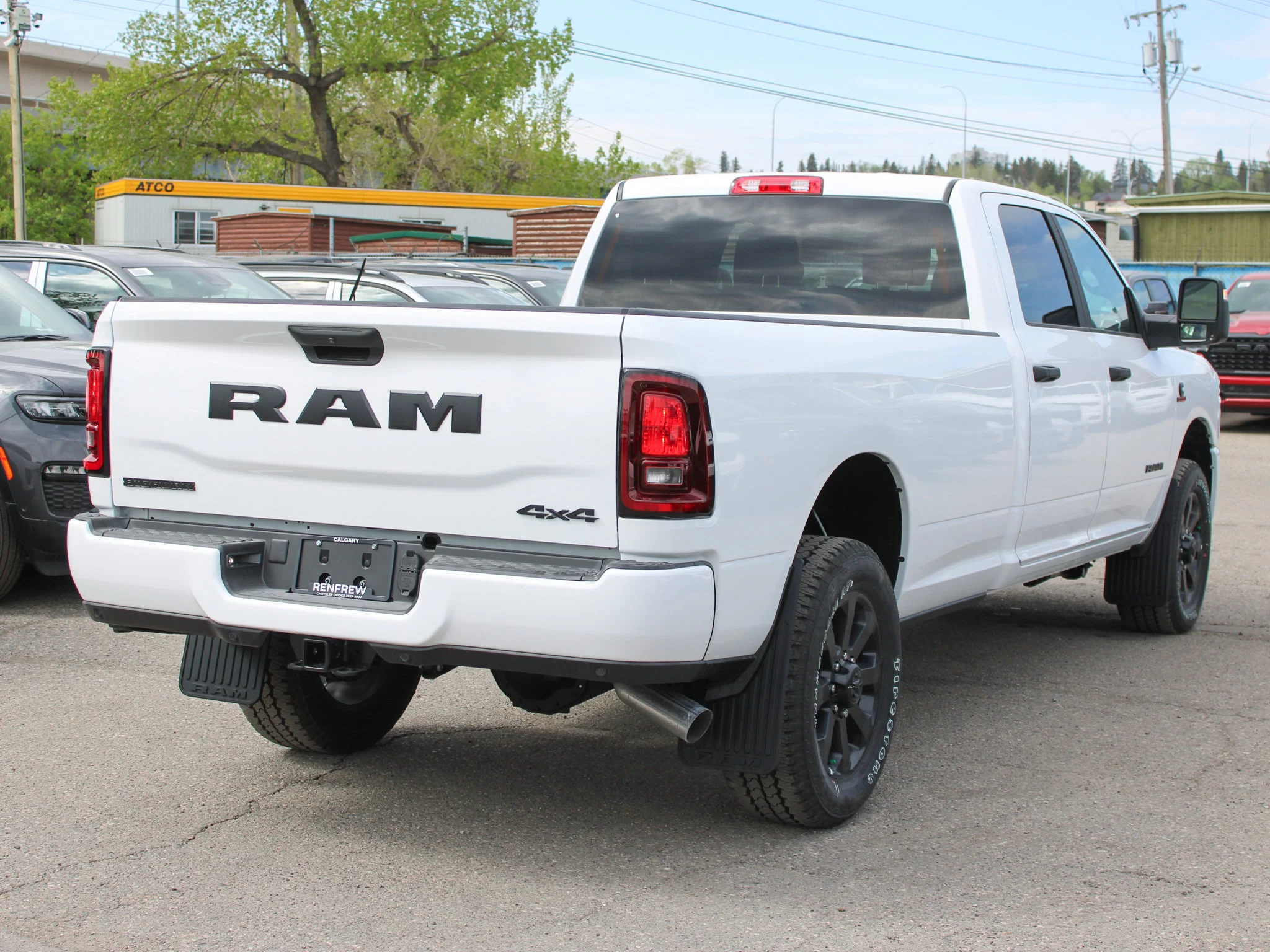 New 2026 White RAM Big Horn* image 5