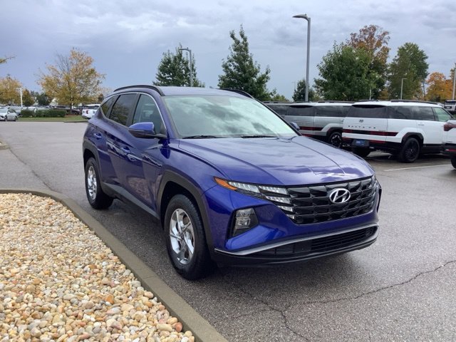 Certified Used 2022 Intense Blue Hyundai SEL image 4