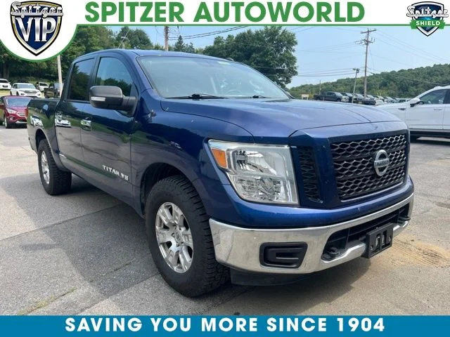 Used 2019 Blue Nissan SV image 1