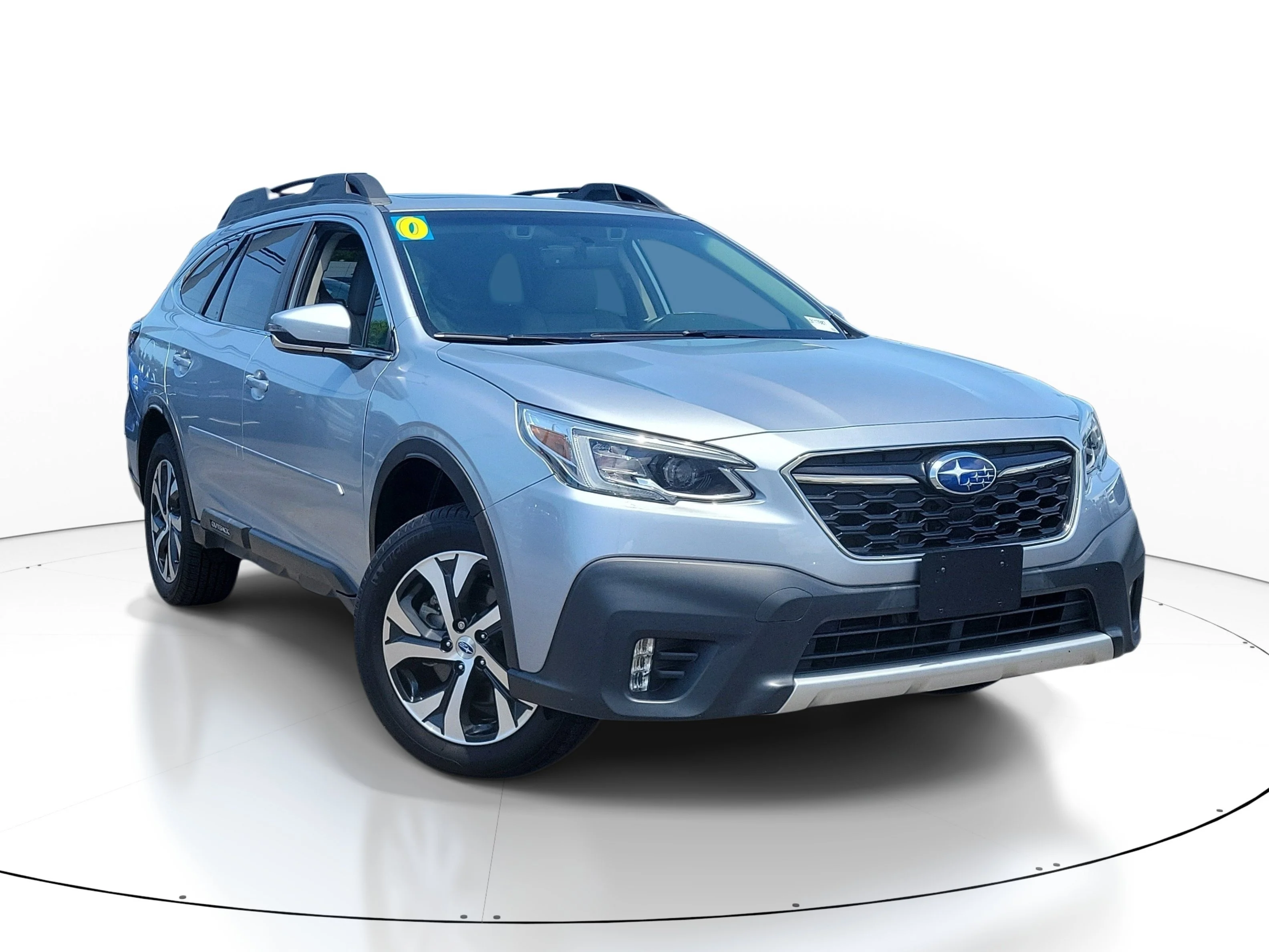 Used 2020 Ice Silver Metallic Subaru Limited image 1