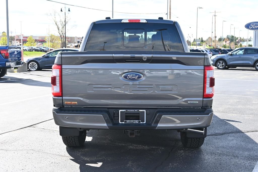 Certified Used 2022 Gray Metallic Ford Lariat image 10