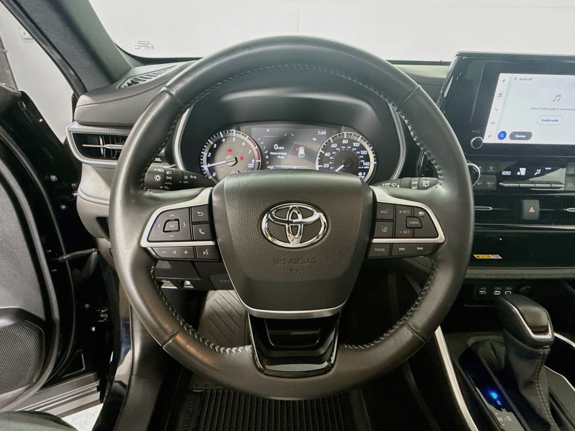 Used 2024 Midnight Black Metallic Toyota XSE image 11