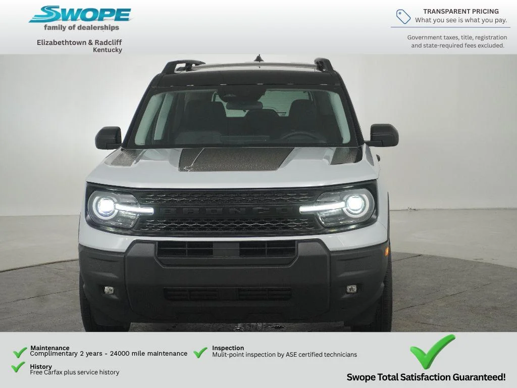 New 2026 SPACE WHITE METALLIC Ford Big Bend image 12