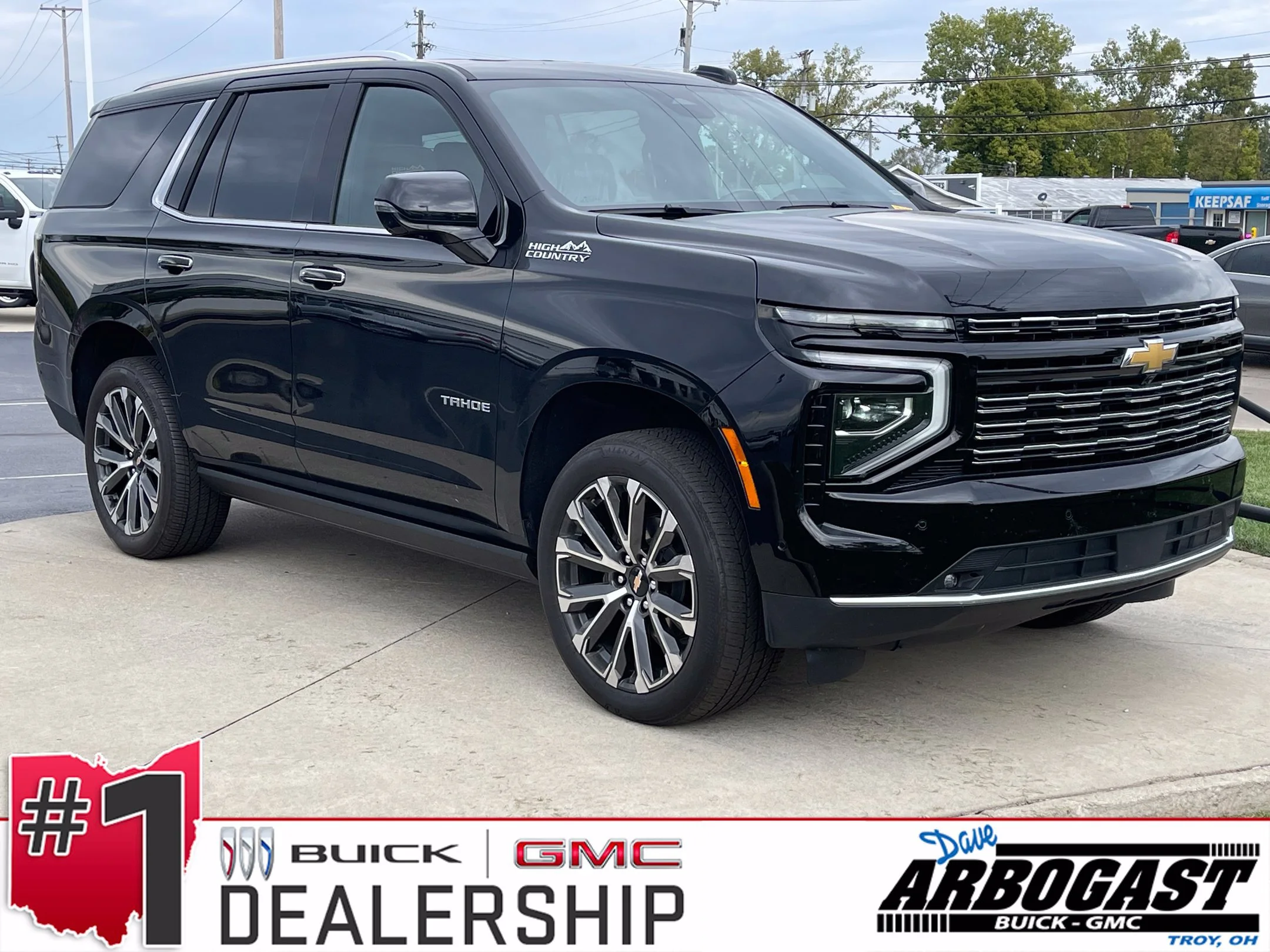 Used 2025 Black Chevrolet High Country image 1