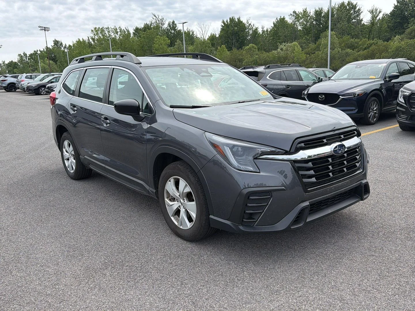 Used 2024 Magnetite Gray Metallic Subaru Base image 2