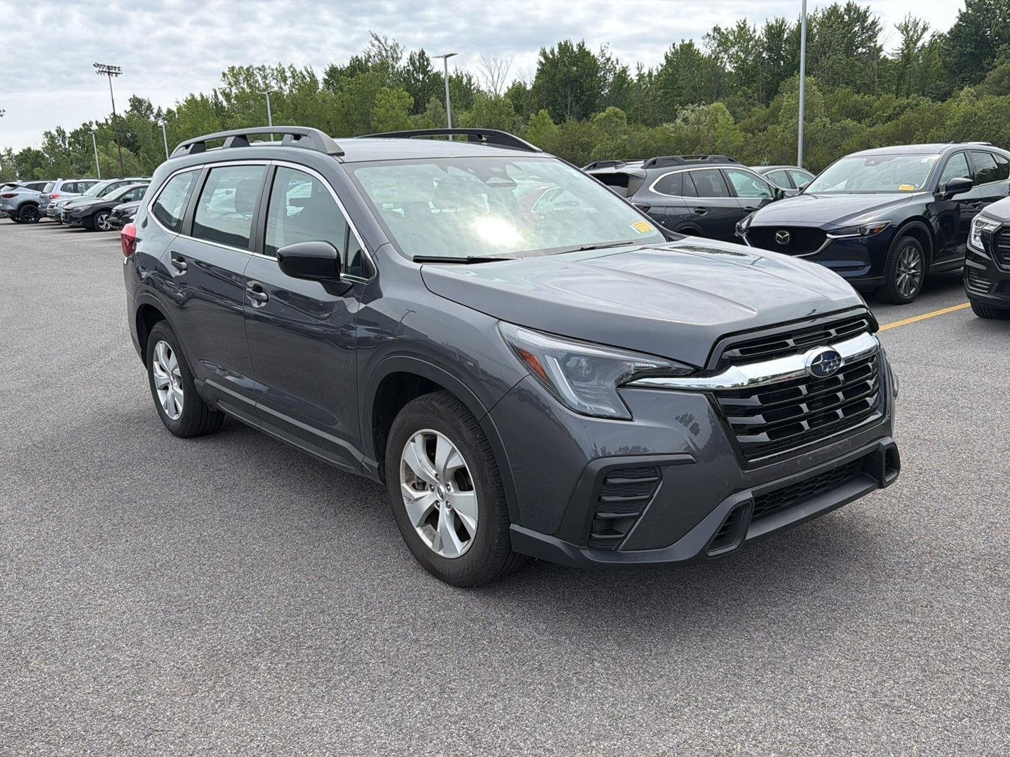 Used 2024 Magnetite Gray Metallic Subaru Base image 2