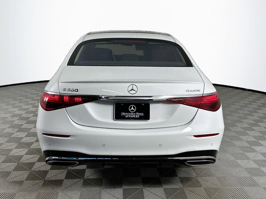 New 2026 MANUFAKTUR Moonlight White Metallic Mercedes-Benz S 500 image 40