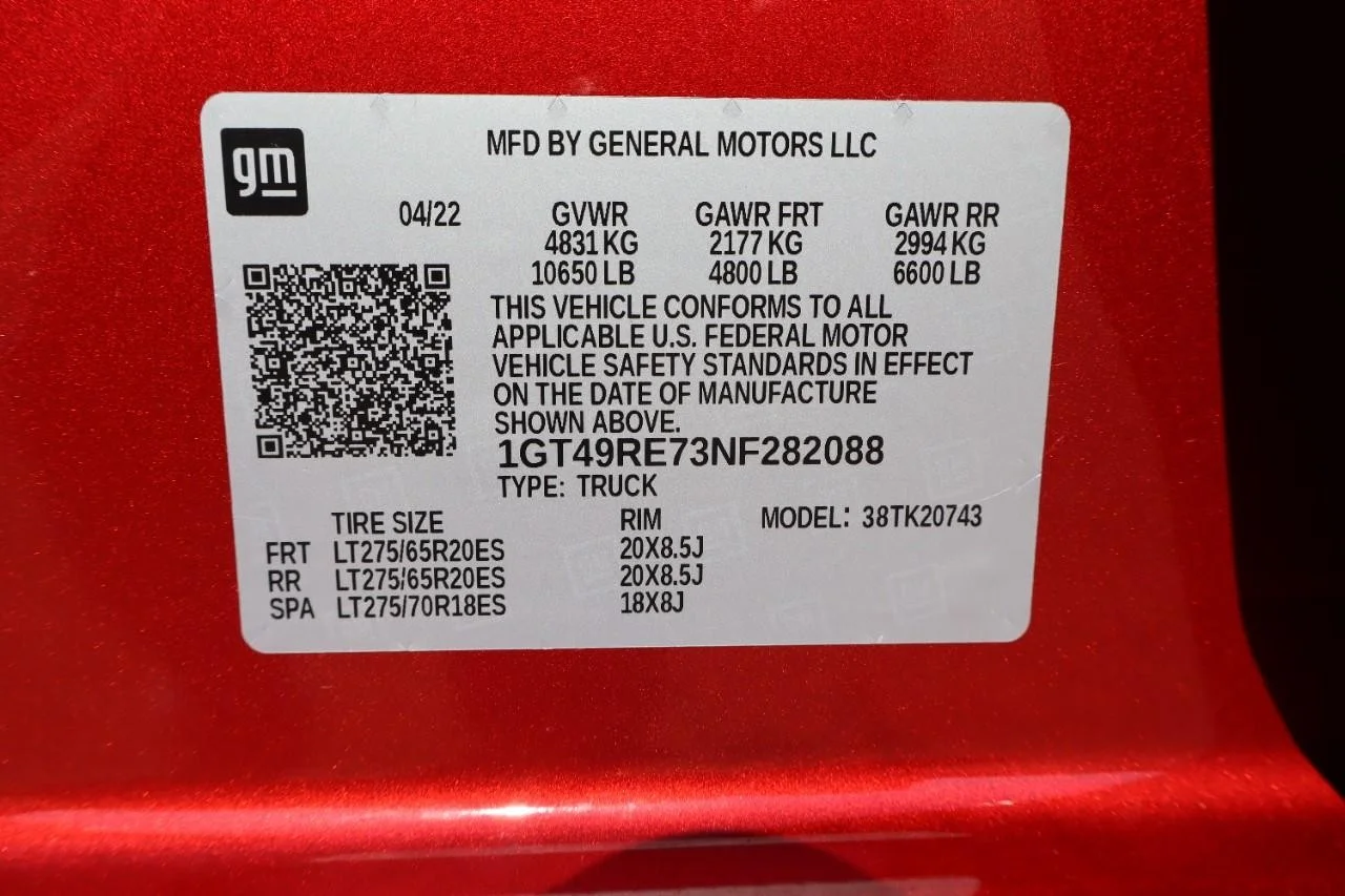Used 2022 Cayenne Red Tintcoat GMC Denali image 37
