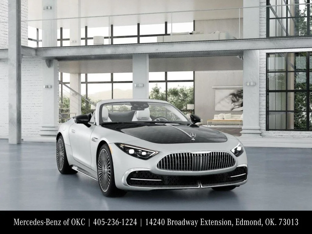 New 2026 MANUFAKTUR moonlight white magno (White Ambiance) Mercedes-Benz Maybach SL 680 image 9
