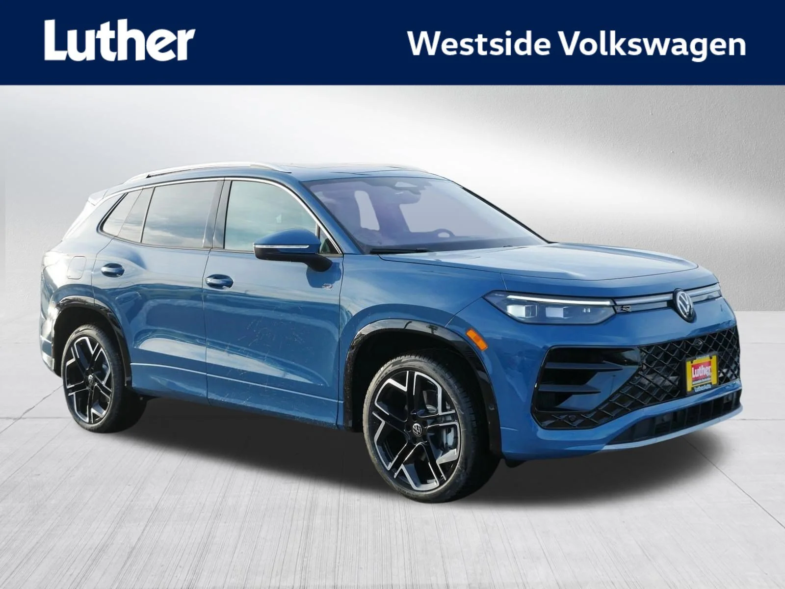 New 2026 Monterey Blue Pearl Volkswagen SEL R-Line Turbo image 1