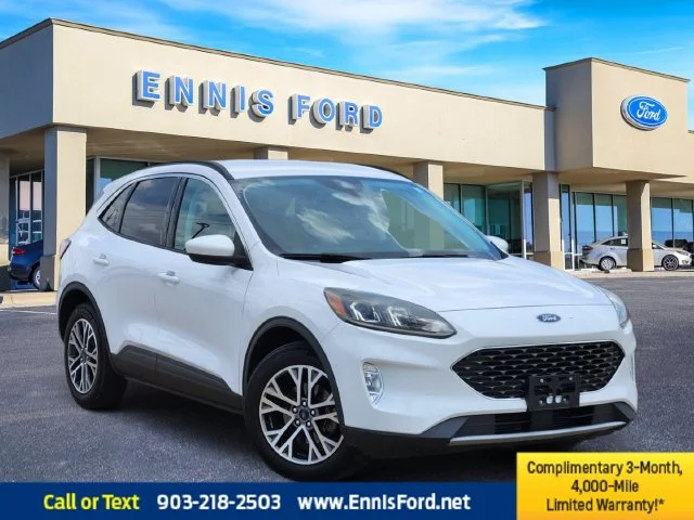 Used 2022 Oxford White Ford SEL image 1