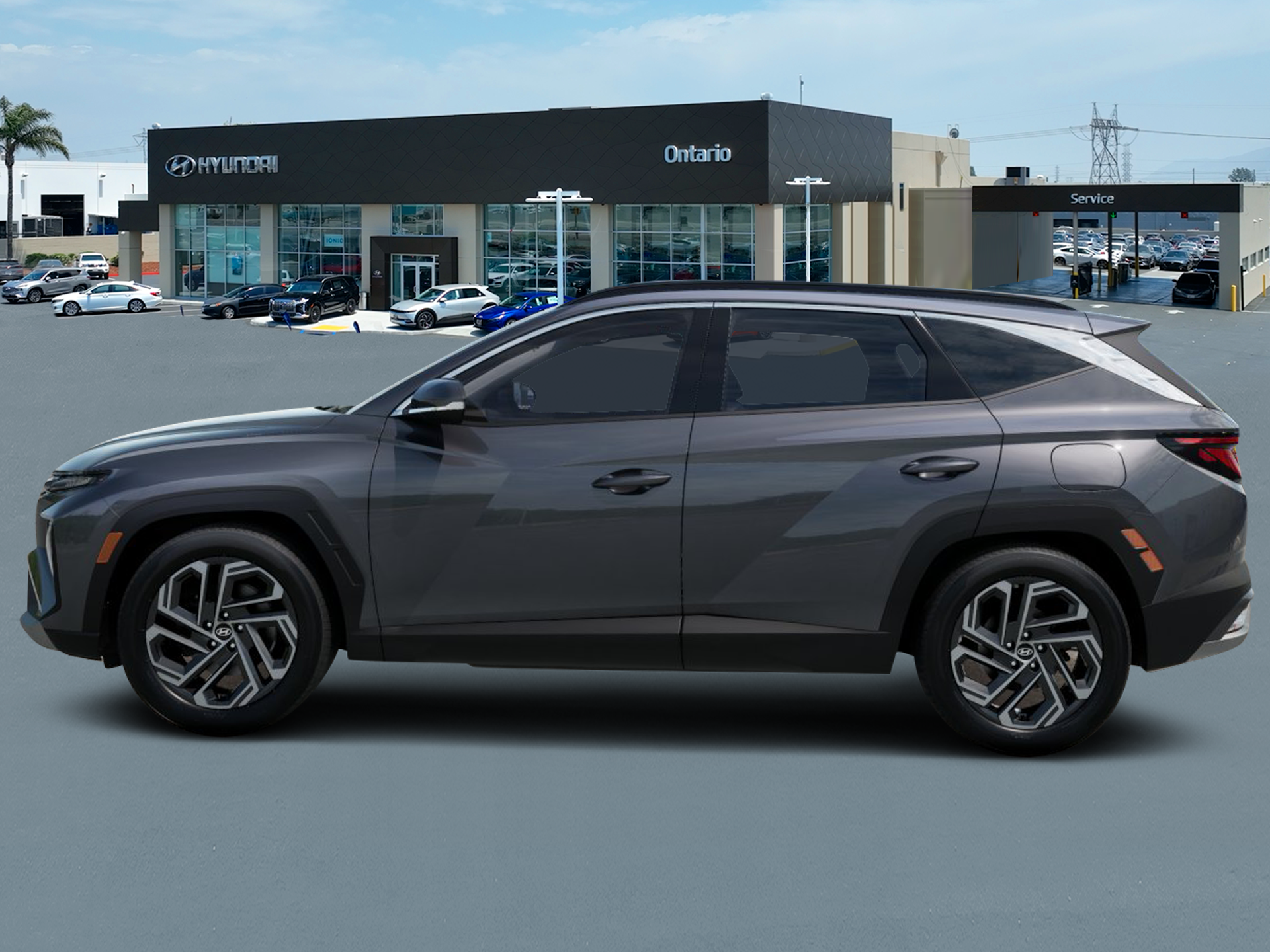 New 2026 Gray Hyundai SEL Plus image 3
