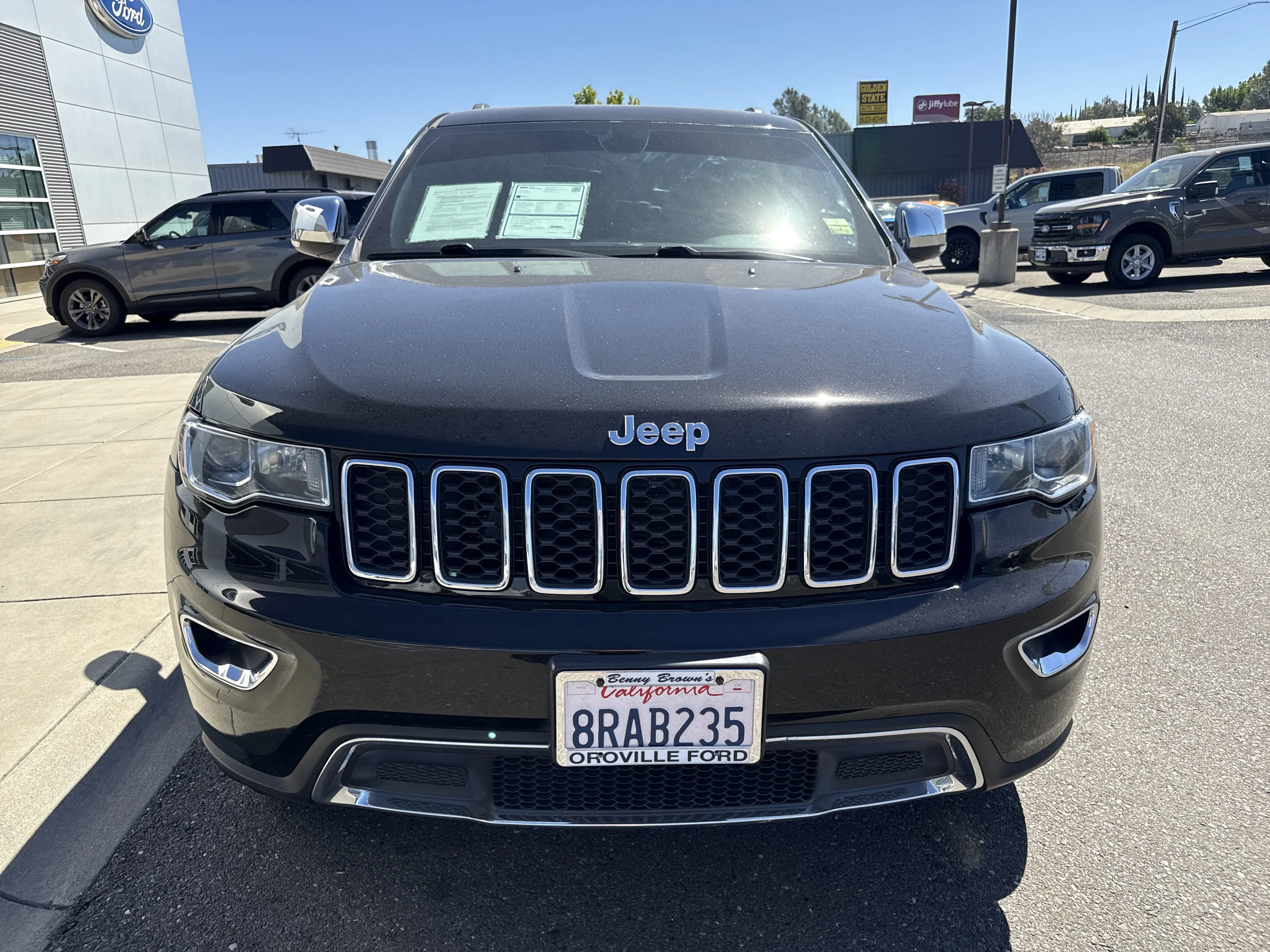 Used 2020 Diamond Black Crystal Pearlcoat Jeep Limited image 8