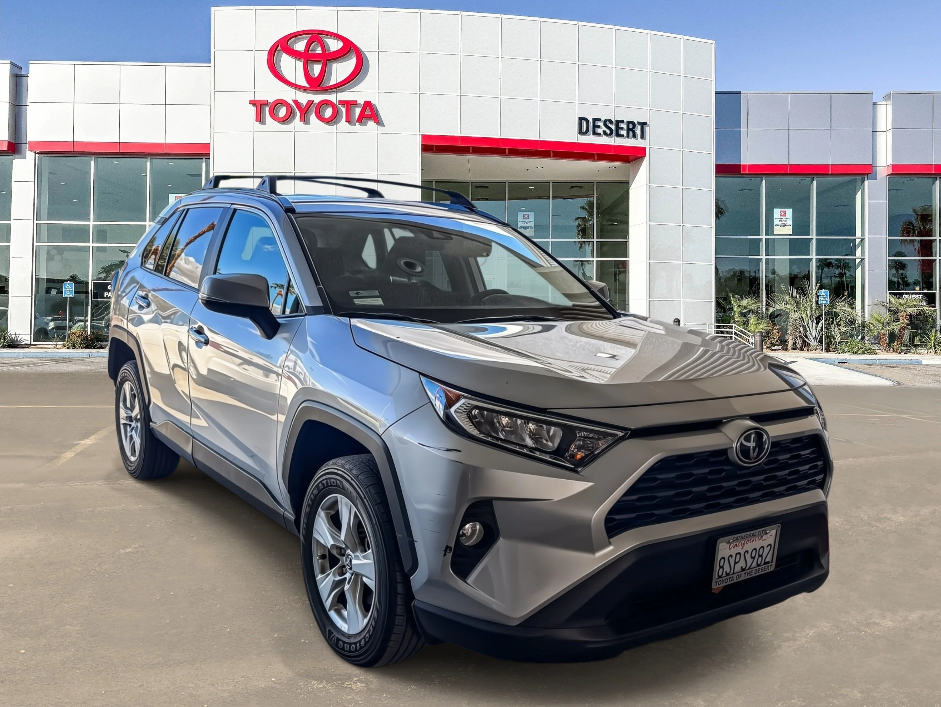 Certified Used 2020 Silver Sky Metallic Toyota XLE image 1