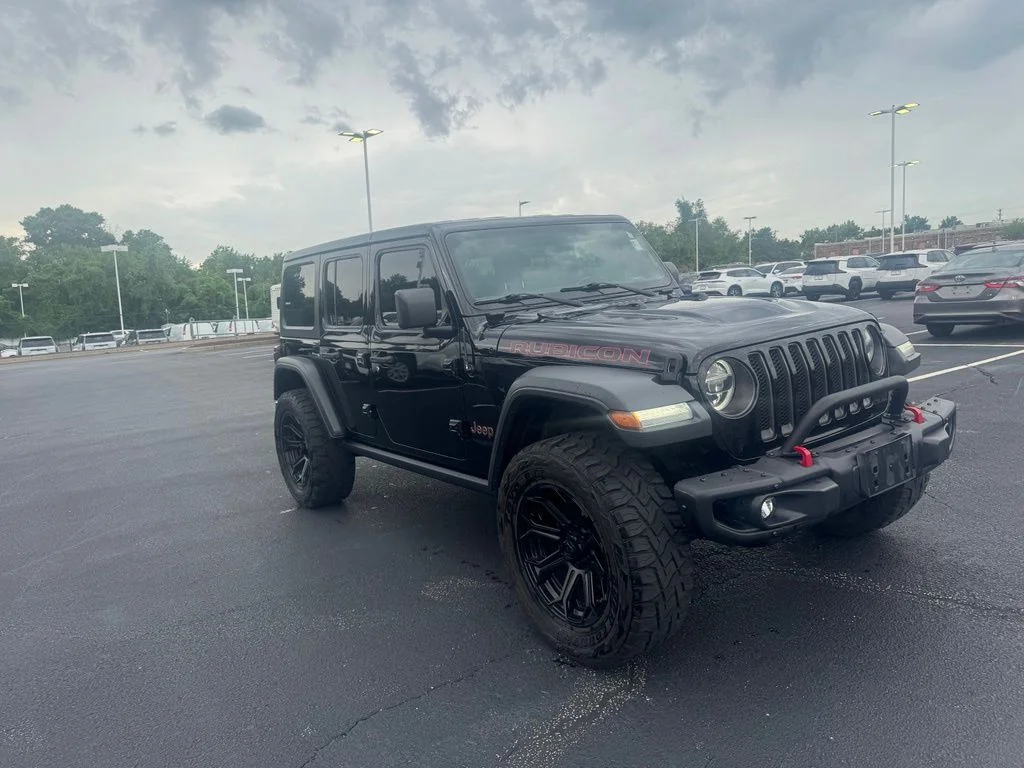 Used 2018 Black Jeep Unlimited Rubicon image 13