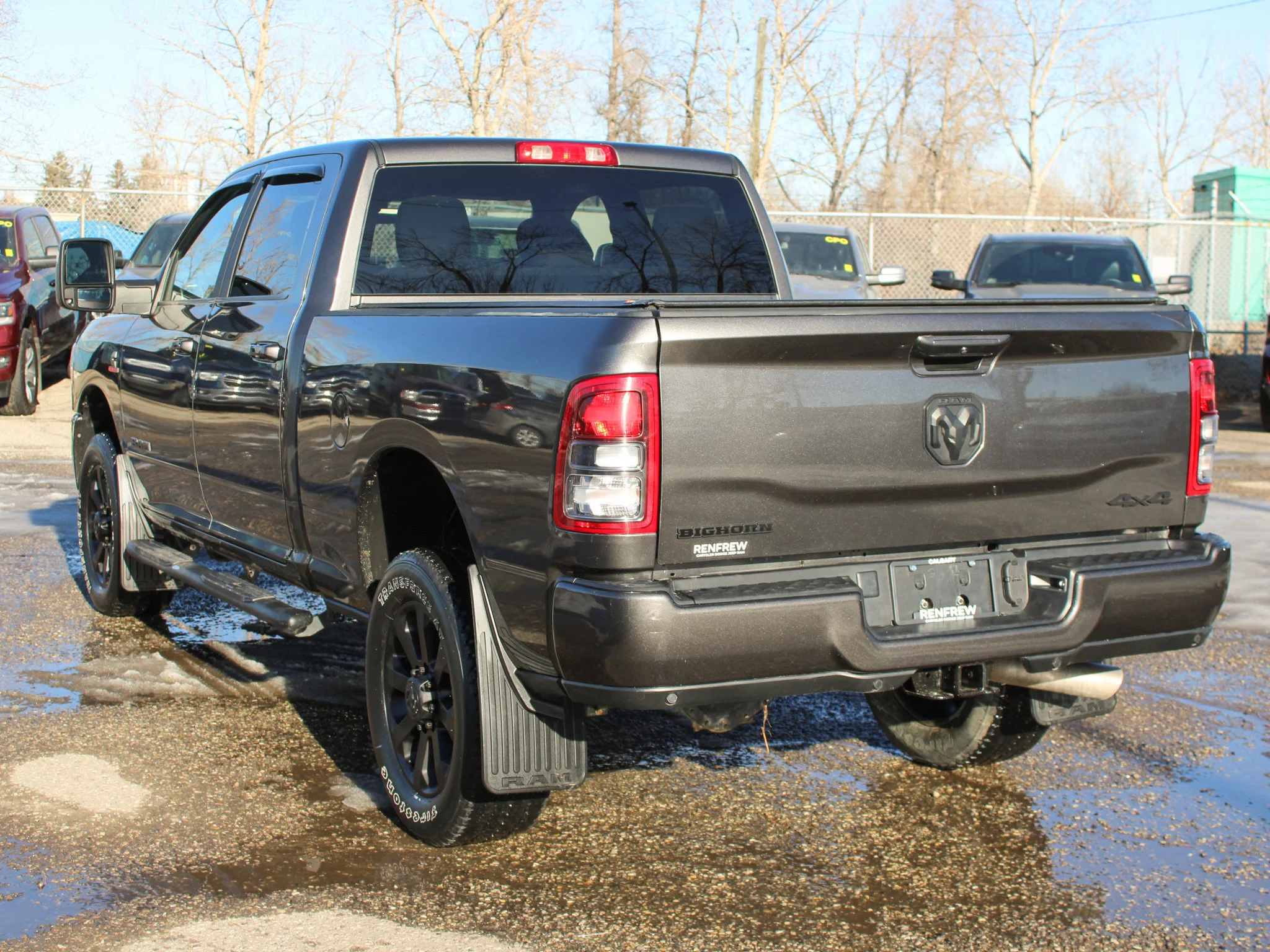 Certified Used 2024 Grey RAM Big Horn * No Accidents | Cummins Diesel | Night Edition | Apple CarPlay | Tonneau Cover | Alpine image 11