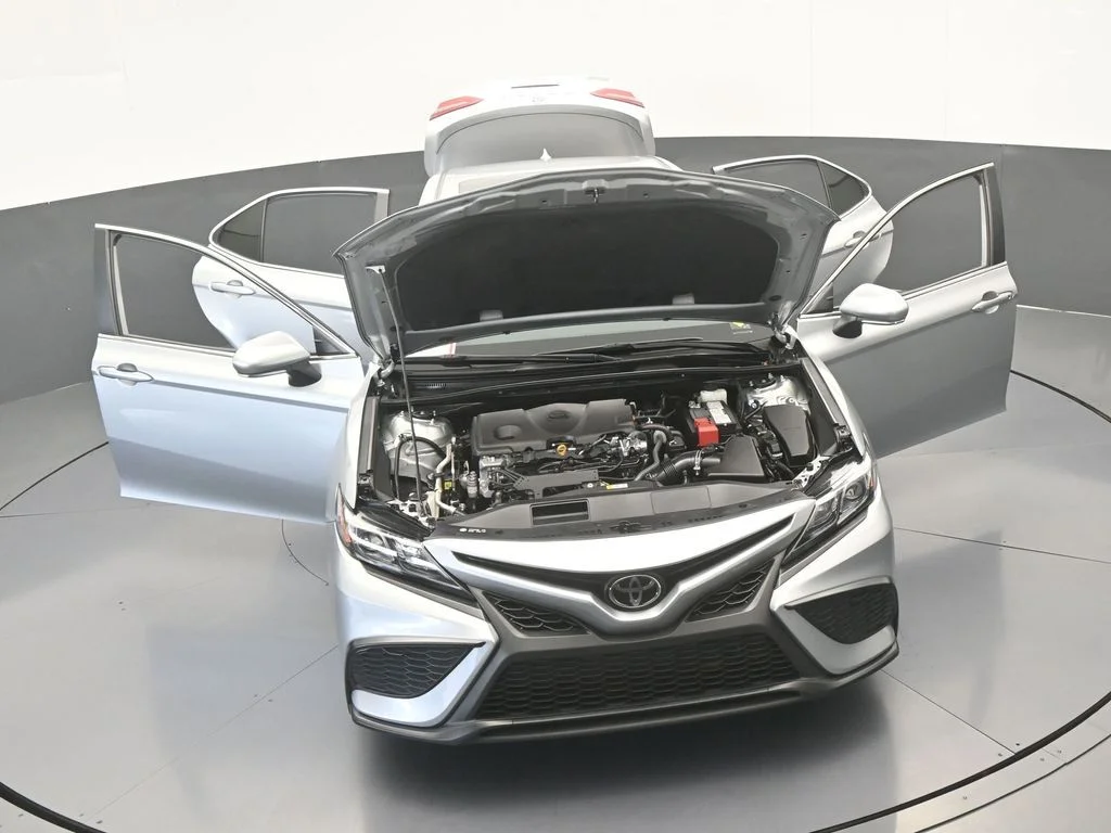 Used 2024 Celestial Silver Metallic Toyota SE image 65