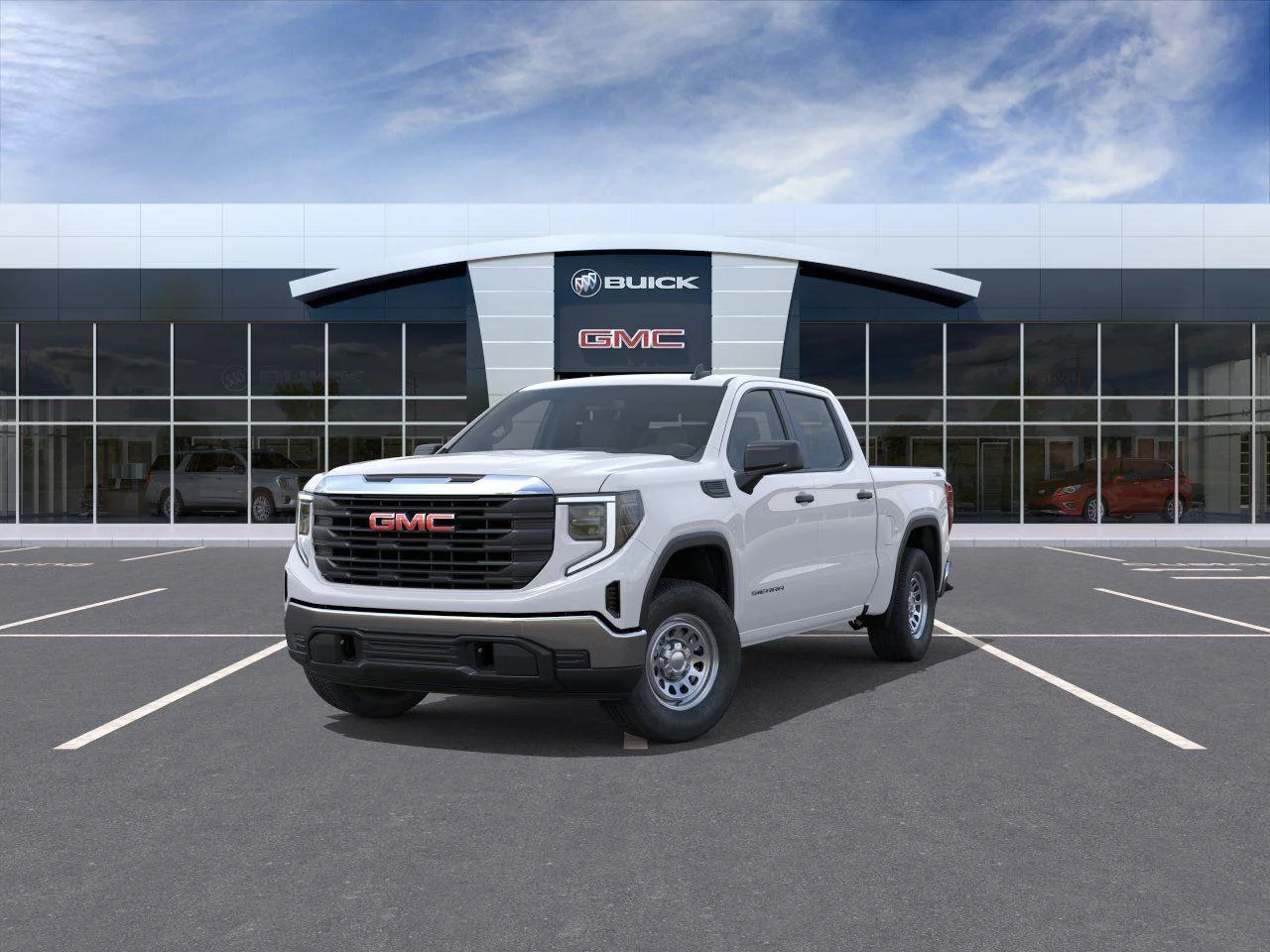 New 2026 Summit White GMC Pro image 8