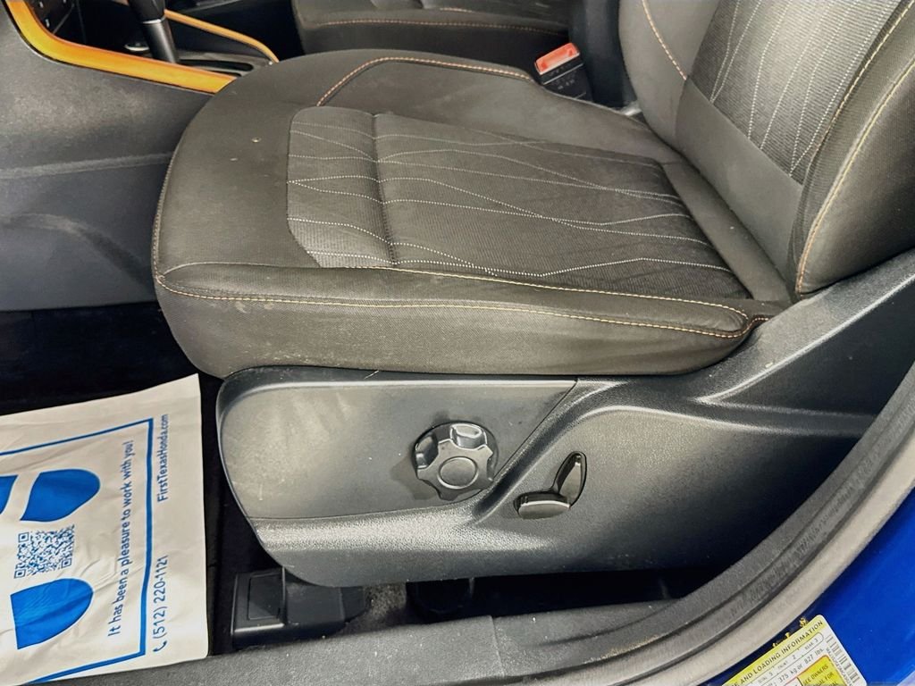Used 2021 Lightning Blue Metallic Ford SE image 24