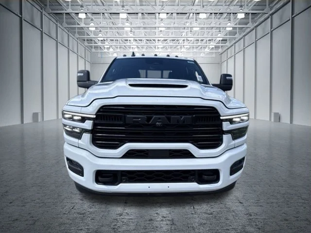 New 2026 Bright White Clear-Coat Exterior Paint RAM Laramie image 8