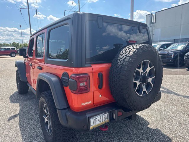 Used 2018 Orange Jeep Unlimited Rubicon image 8