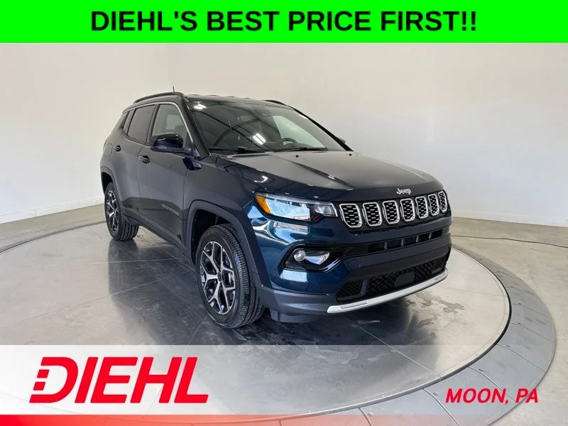 New 2026 Fathom Blue Pearl-Coat Exterior Paint Jeep Limited image 1