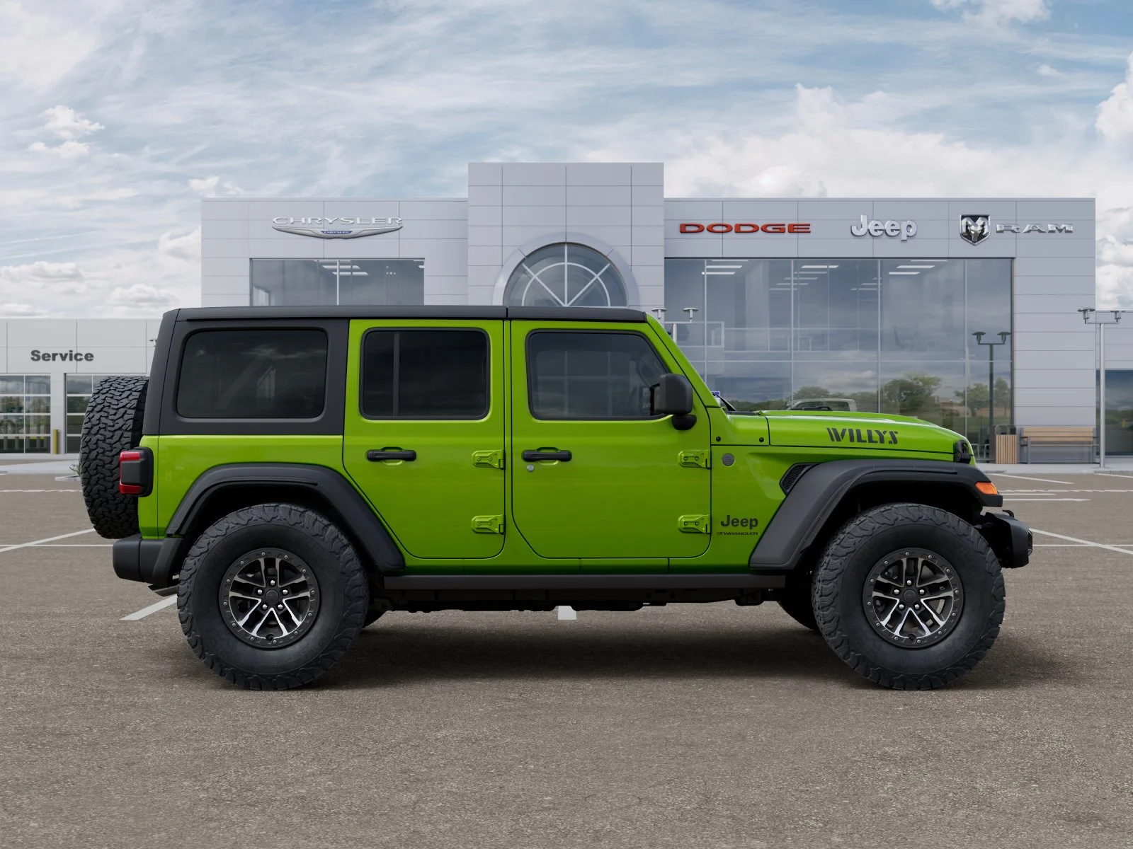 New 2026 Mojito Clear-Coat Exterior Paint Jeep Willys image 53