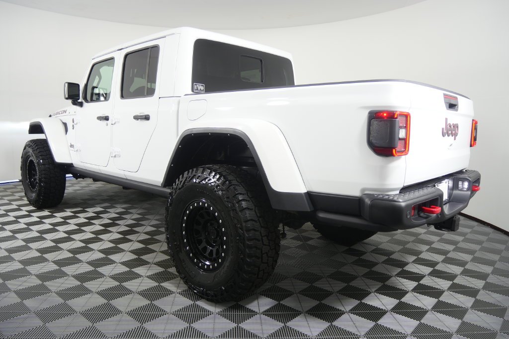 Used 2021 Bright White Clearcoat Jeep Rubicon image 7