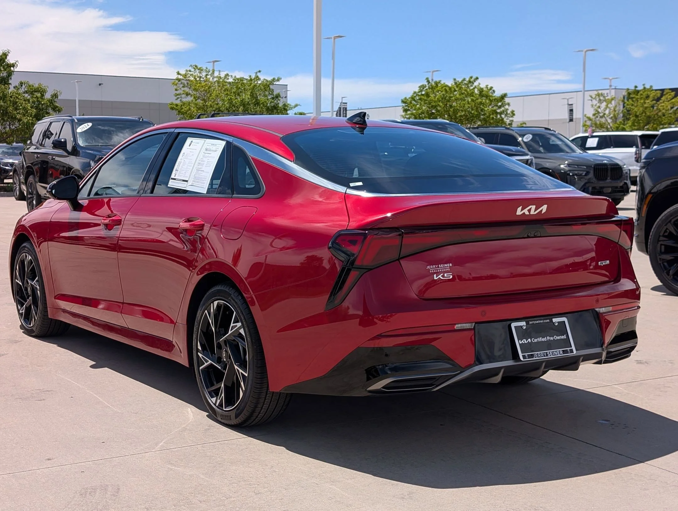 Used 2025 Runway Red Kia GT-Line image 3