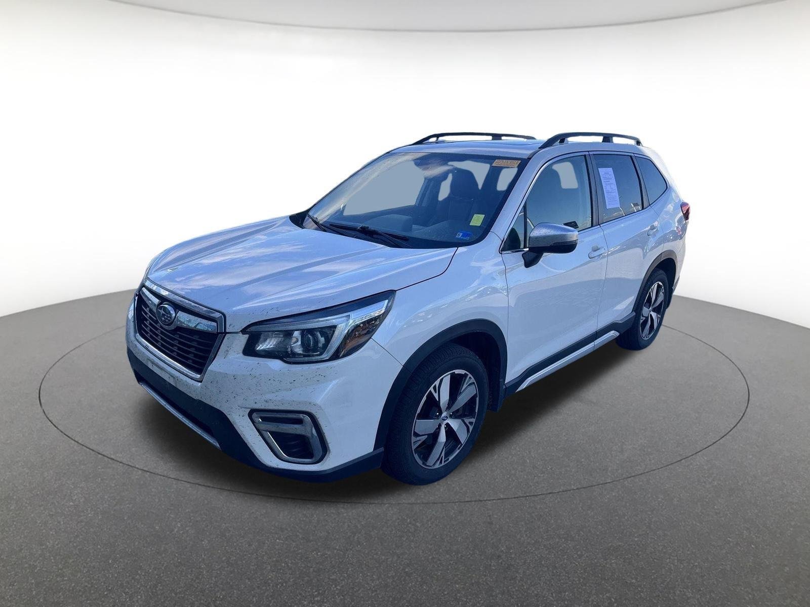 Used 2020 Crystal White Pearl Subaru Touring image 3