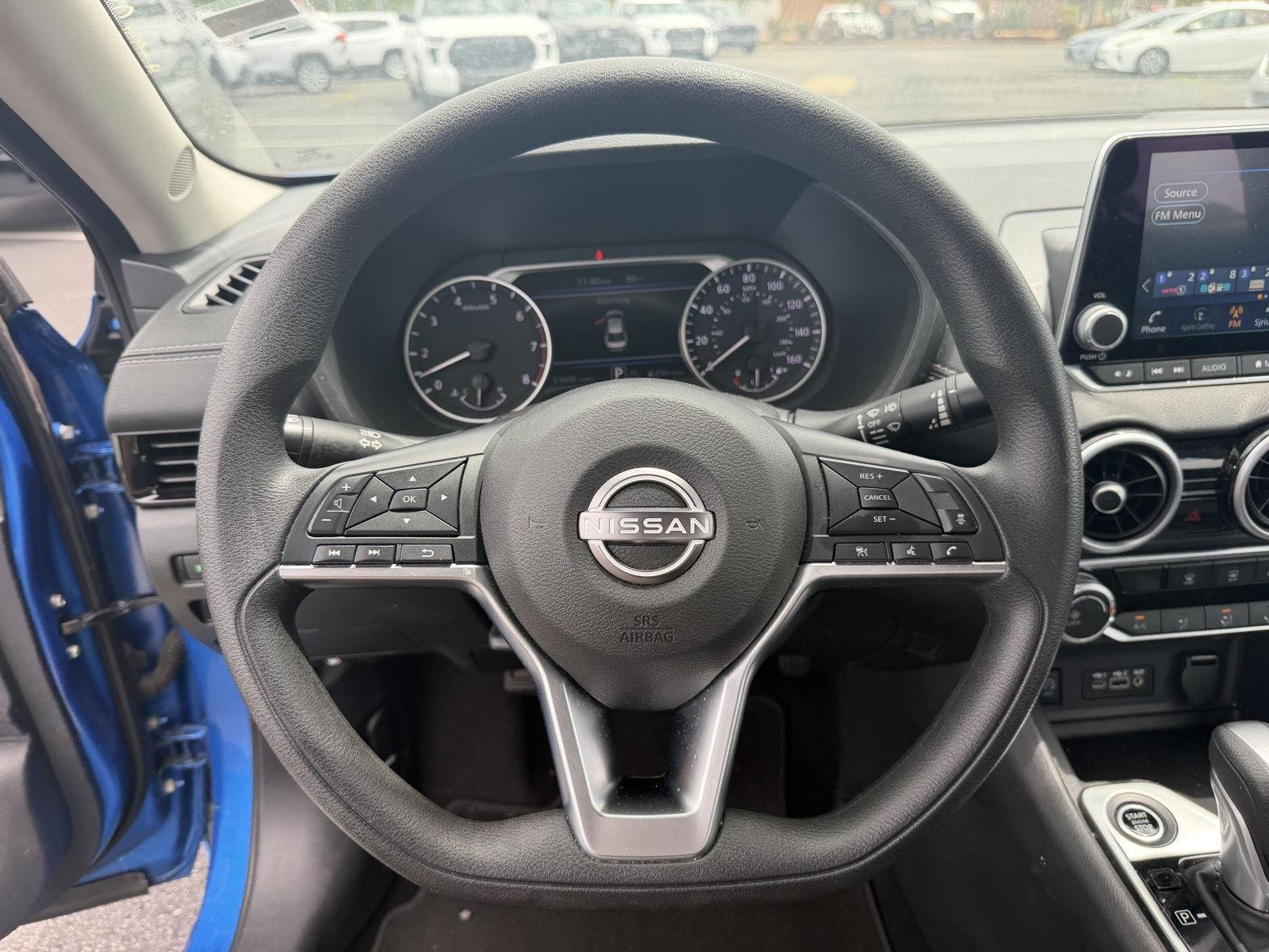 Used 2025 Electric Blue Metallic Nissan SV image 13