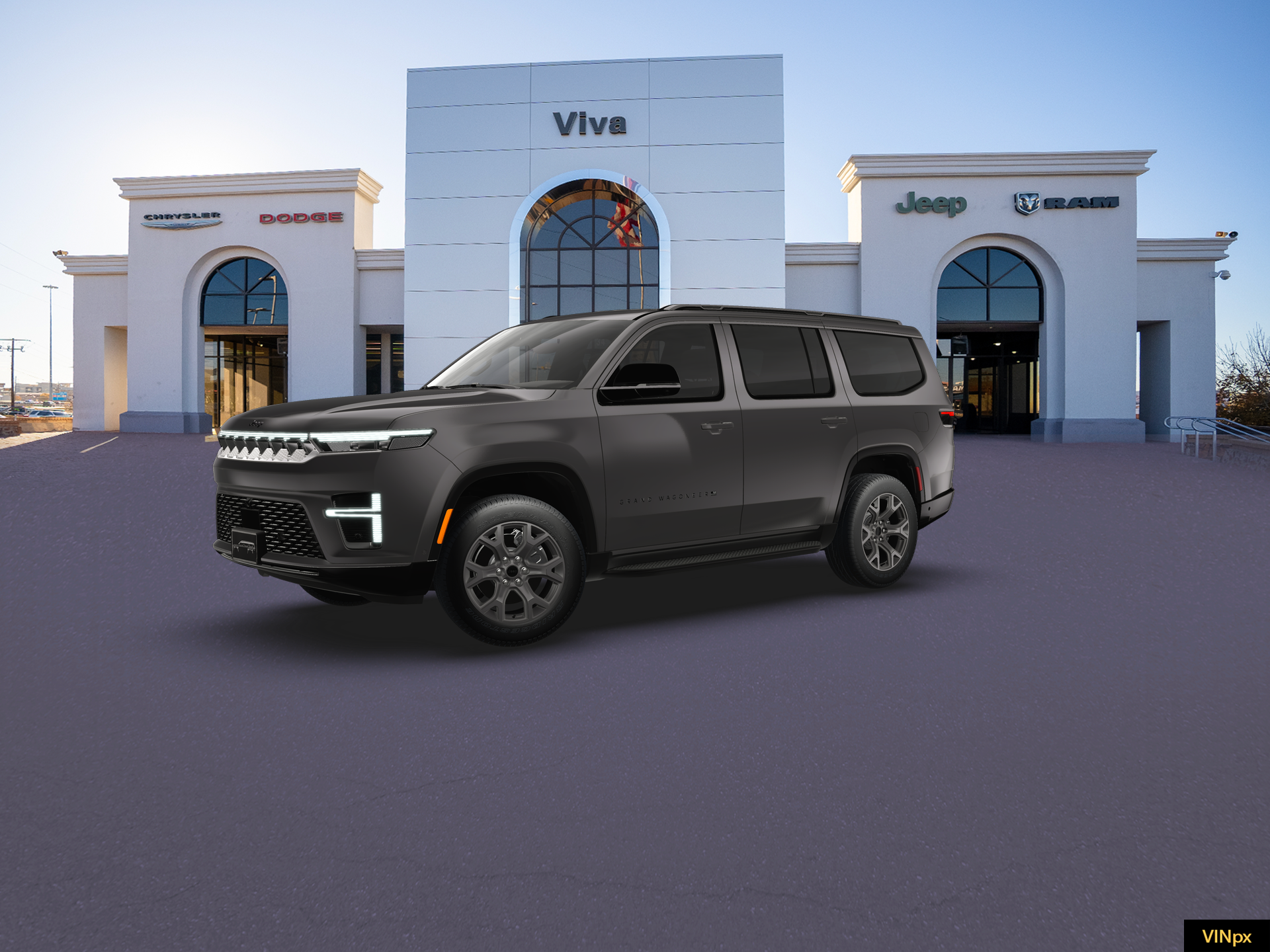 New 2026 Baltic-Gray Metallic Clear-Coat Exterior Paint Jeep Limited Altitude image 13
