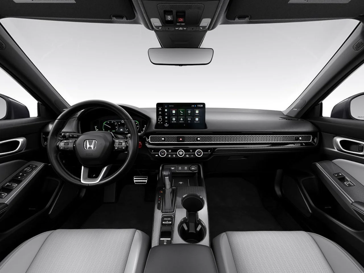 New 2027 Platinum White Pearl Honda Sport Touring Hybrid image 4