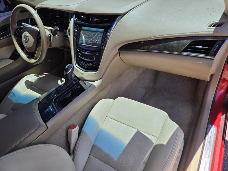 Used 2014 Red Obsession Tintcoat Cadillac Luxury RWD image 13