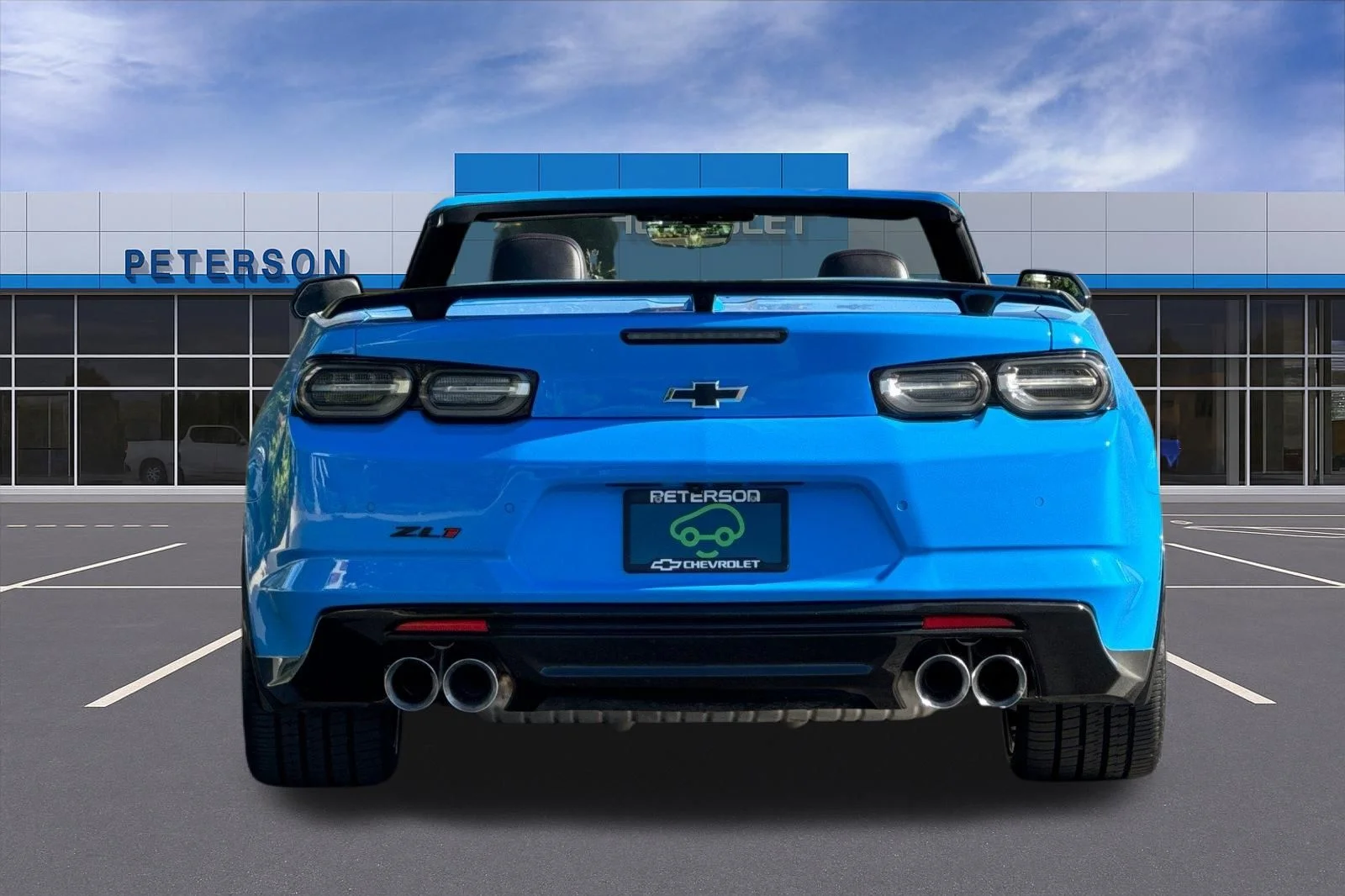 Certified Used 2023 Blue Chevrolet ZL1 image 5