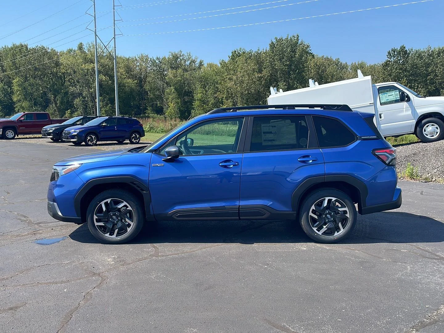 New 2026 Daybreak Blue Pearl Subaru Limited Hybrid image 2