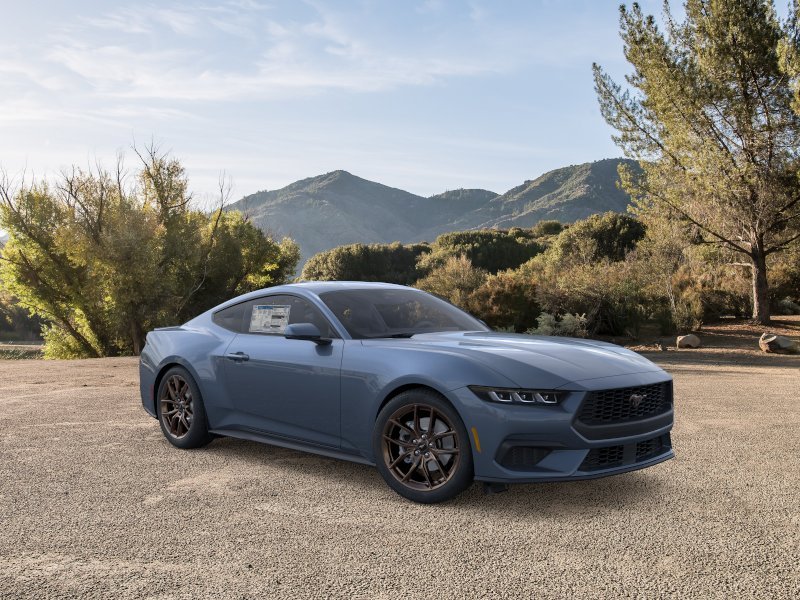 New 2025 Vapor Blue Metallic Ford EcoBoost® Premium Fastback image 7