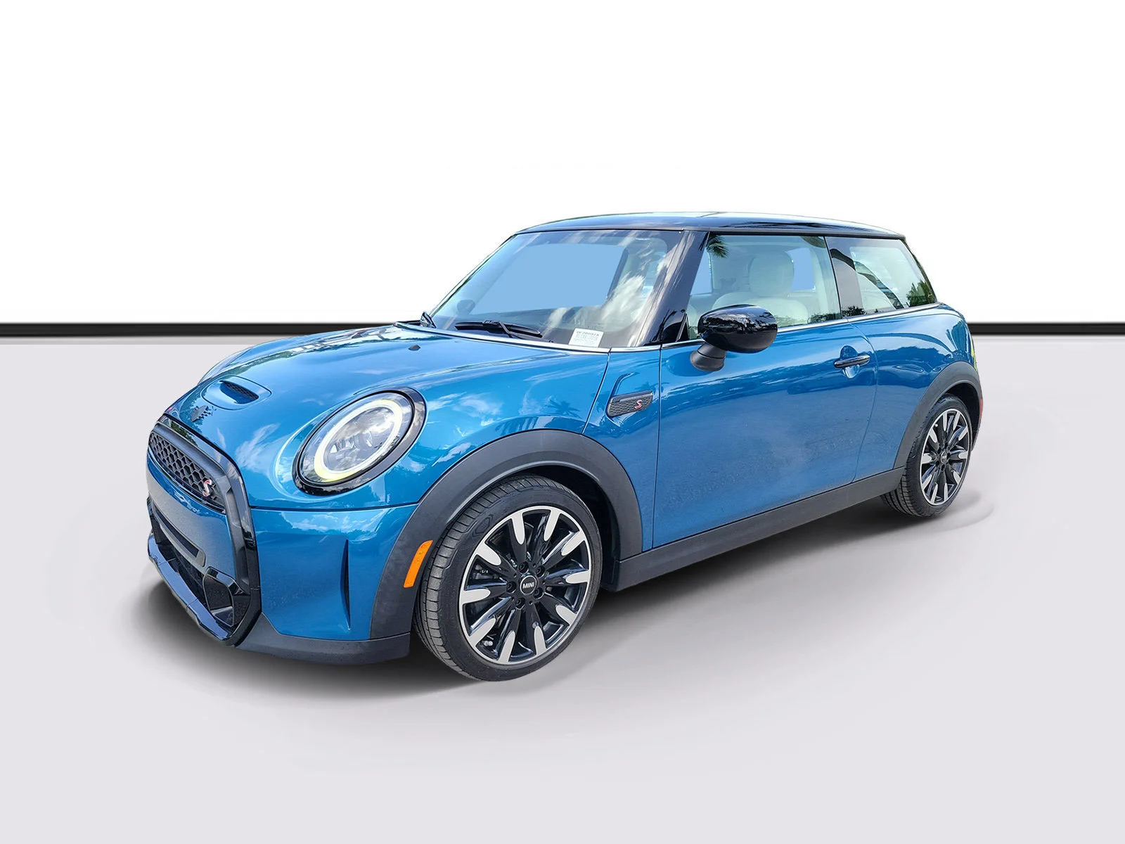 Used 2024 Island Blue Metallic MINI Cooper S image 2