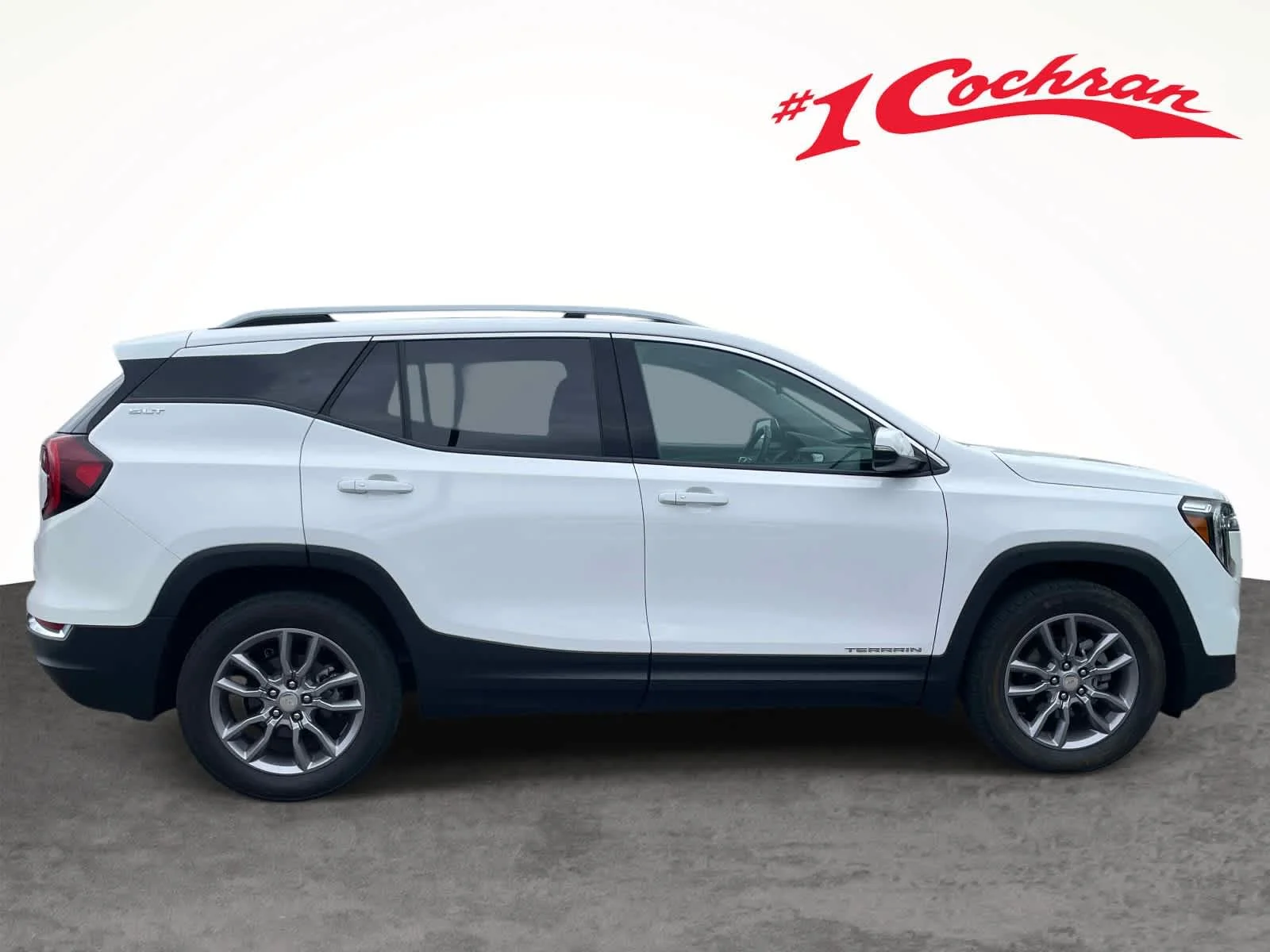 Used 2023 Summit White GMC SLT image 6